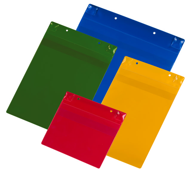 Magneettinen logistiikkatasku, jossa neodyymit ja läppä, A4 XL, pystysuora