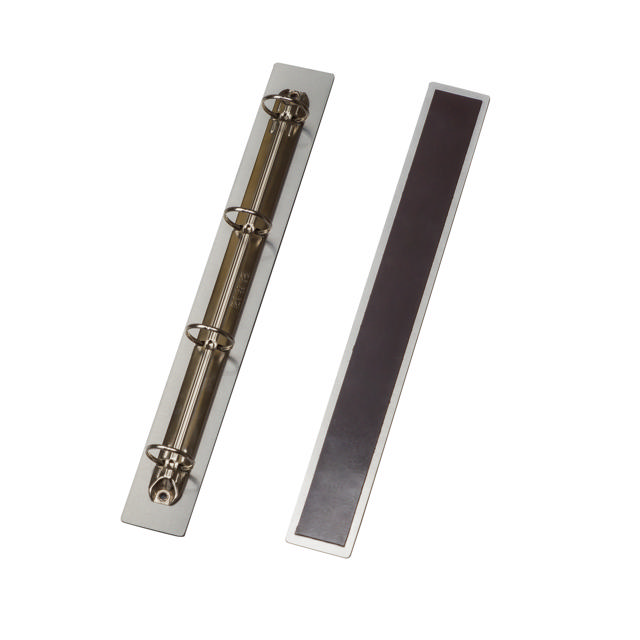 Magnetiskt 4-rings displaysstöd, aluminium, A4