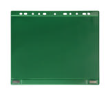 Geperforeerde magnetische insteekhoezen, Neodymiummagneten, dubbelzijdig, A4