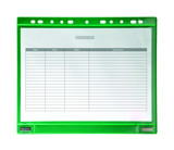 Geperforeerde magnetische insteekhoezen, Neodymiummagneten, dubbelzijdig, A4