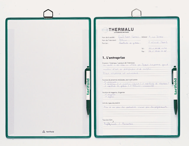 Tarifold Hanging Copy-holder, with Pen, A4, Portrait