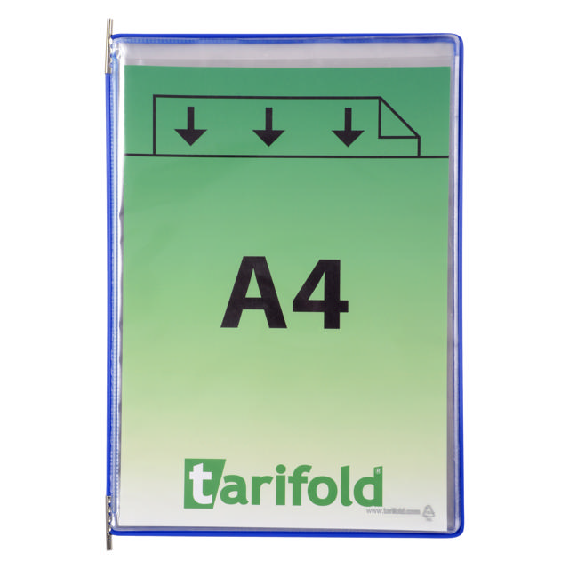 Tarifold Foldfive Pivoterende Lomme, A4, stående,
