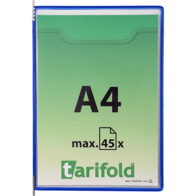 Tarifold FoldFive zichtpaneel, A4, verticaal