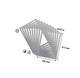 Magneto Pro Magnetisk Öppen Displayram, A4