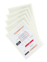 Kang Easy Load itseliimautuva kyltin tasku, pysyvä, A5