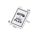 Funda de señalización adhesiva Kang Easy Load, reposicionable, A4