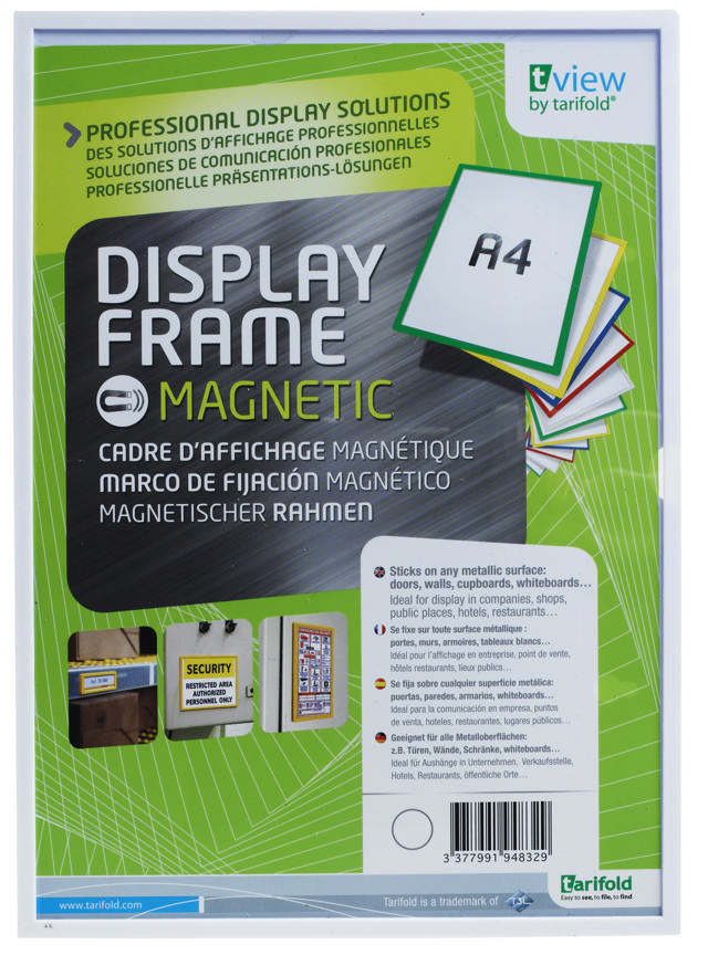 Magnetische stevige displayframe, A4