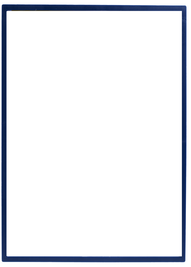 Itsekiinnittyvä jäykkä näyttökehys, pysyvä, A4