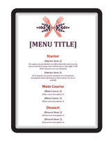 Magneto Funda de presentación magnética con marco, A4