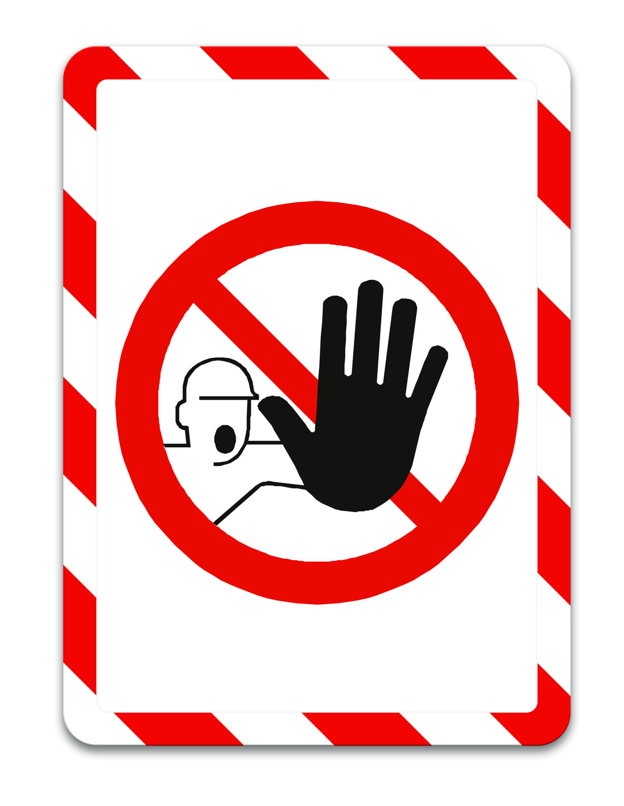 Magneto Safety Funda de presentación magnética con marco, A4