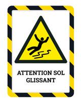 Magneto Safety Funda de presentación magnética con marco, A4