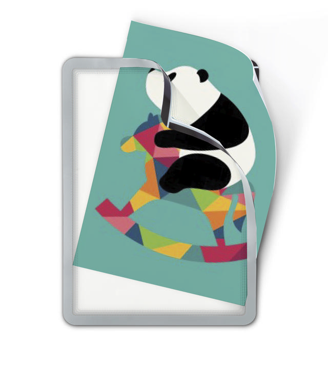 Magneto Self-adhesive Frame Display Pocket, Repositionable, A4 