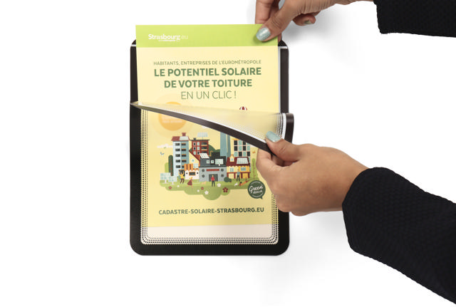 Magneettinen itseliimautuva kehystasku, siirrettävä, A5