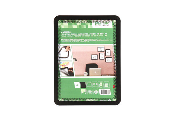 Magneettinen itseliimautuva kehystasku, siirrettävä, A5