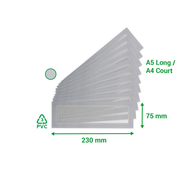 Magneto Pro magneettiset otsikot, A5 pitkä / A4 lyhyt