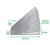 Magneto Pro Magnetiska Rubriker, A3 Lång / A2 Kort