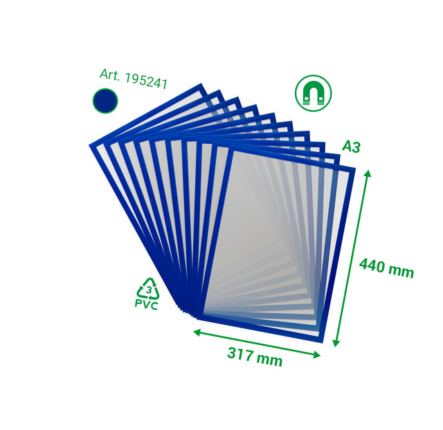 Magneto Pro magneettinen näyttökehys, A3