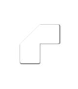 Self-adhesive Floor Marking Symbol, L Shape