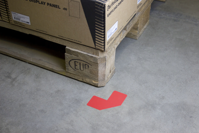 Self-adhesive Floor Marking Symbol, L Shape