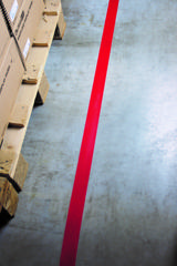 Standard självhäftande skylttejp, 50 mm