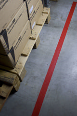 Standard självhäftande skylttejp, 50 mm