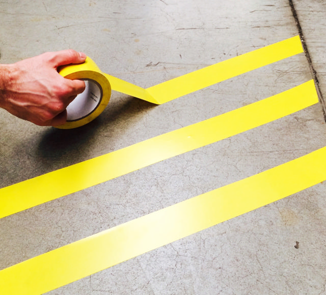 Standard Bodenmarkierung Klebeband, 50 mm