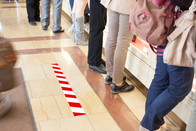 Standard självhäftande säkerhetstejp, 50 mm