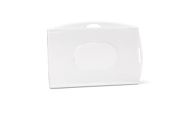 Sikkerheds-id-kortholder, Akryl, Til 1 Kort