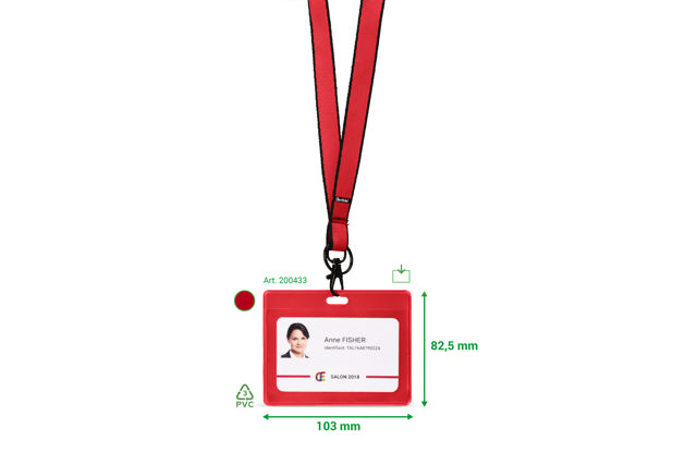 Korttipidike, vaakasuora