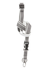 Cinta colganta reflectante, con clip desmontable