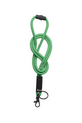 Rundes Umhängeband, mit Karabinerhaken und Schlüsselring