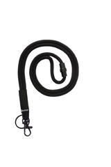 Cinta colgante redondo, con mosquetón y anilla