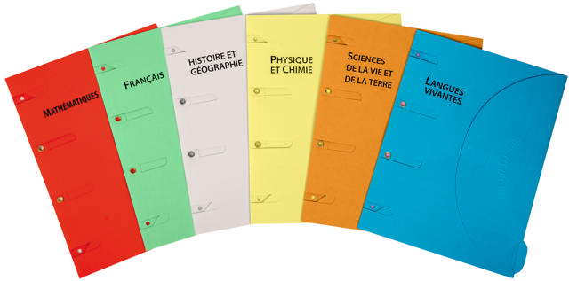 Smartfolder Perforerad Mapp, med Flik, Akademiskt Paket, A4