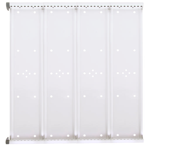 Tom Tarifold Väggdisplay i Metall, A3, för 10 Fickor, utan Sidostopp