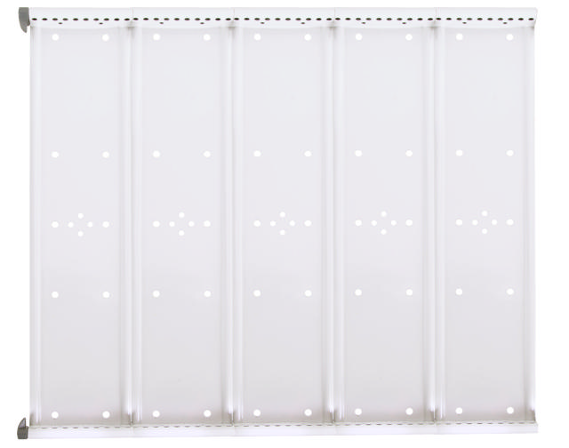 Tom Tarifold Väggdisplay i Metall, A3, för 10 Fickor, utan Sidostopp