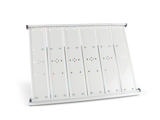 Mounted Empty Tarifold Metal Desk Display Unit, A4, with Side Stops, for 60 Pockets