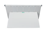 Mounted Empty Tarifold Metal Desk Display Unit, A4, with Side Stops, for 60 Pockets