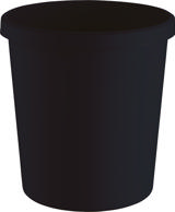 Papelera de oficina Re-Solution, 18 L, al menos 80% reciclado, Blue Angel