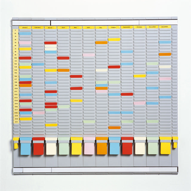 Jaarplanningsset, 35 sleuven, Formaat 2, 785 x 825 mm