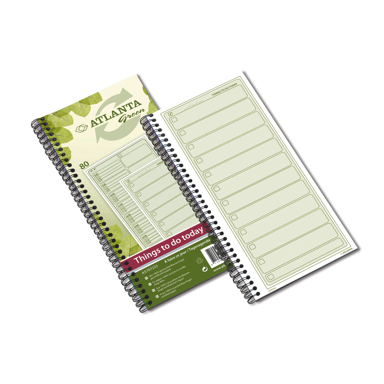 Atlanta saker att göra idag Grönt, 100% återvunnet papper, FSC®