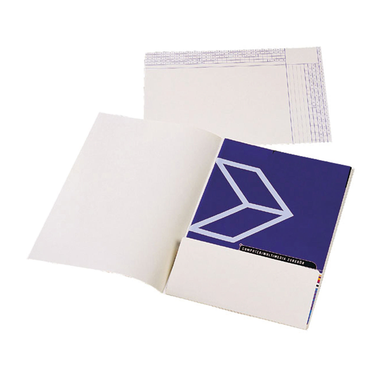 Sisäinen kansiotasku läpällä, A4