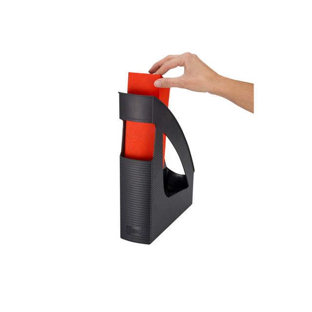 Revistero Re-Solution, 100% reciclado, Ángel Azul