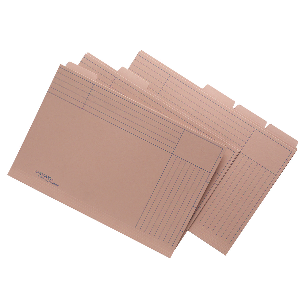 Projektmappe med faneblad, Folio