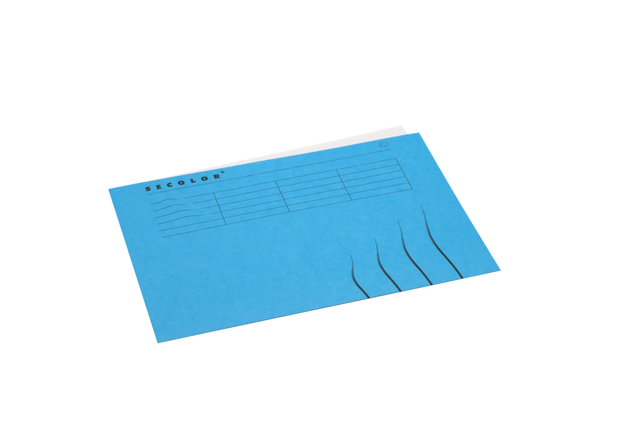 Secolor-mappe, A4, 100% genbrugskarton, FSC®.