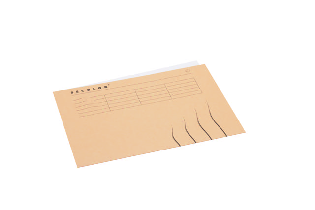 Secolor-mappe, A4, 100% genbrugskarton, FSC®.