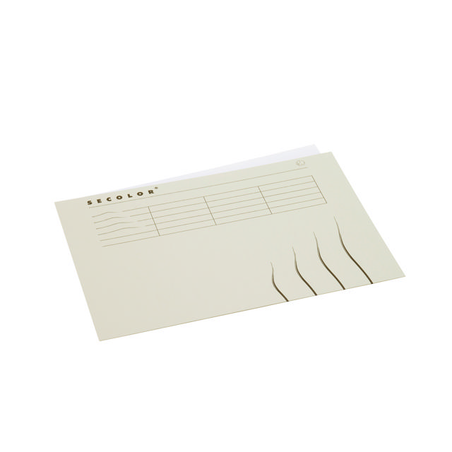 Secolor-mappe, A4, 100% genbrugskarton, FSC®.