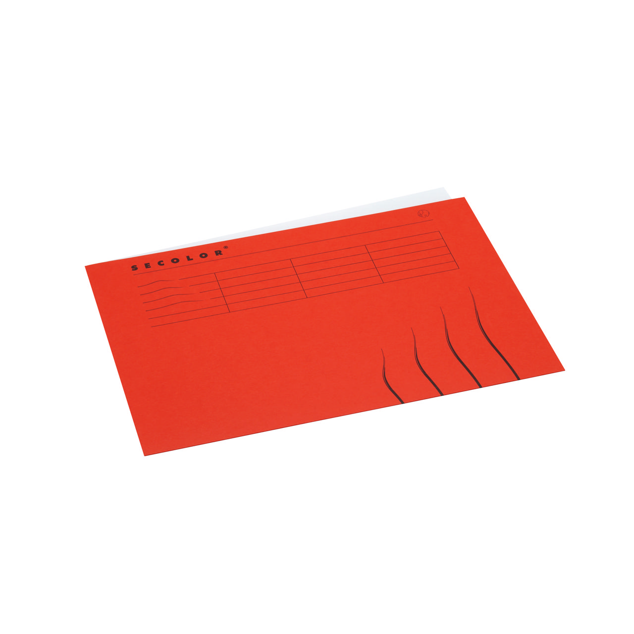 Secolor-mappe, A4, 100% genbrugskarton, FSC®.