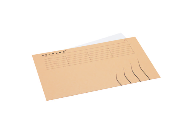 Secolor-kansio, folio, 100 % kierrätettyä kartonkia, FSC®