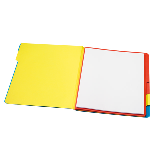 Secolor 6-Tab Sortiermappe, DIN A4, 100% Recyclingkarton, FSC® 