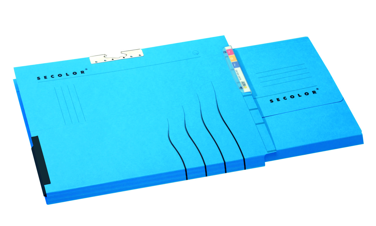 Secolor Samlingsmapp, Lateral, A4, 100% Återvunnen Kartong, FSC®